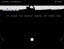 Tablet Screenshot of cavache.com